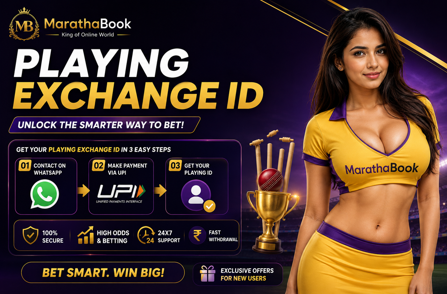Alt Text Online playing exchange cricket betting ID provider India