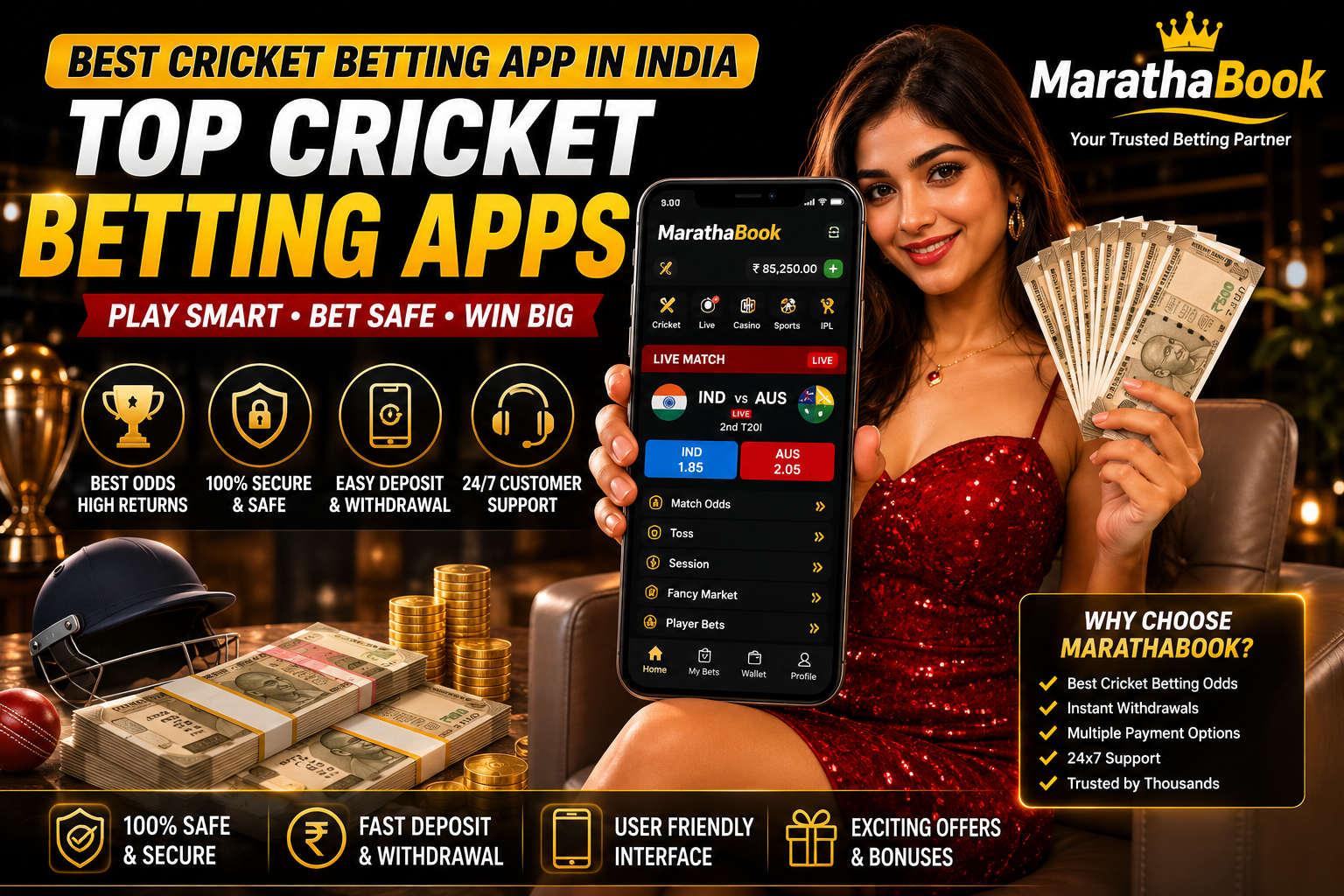 Best Cricket Betting App in India Top Cricket Betting Apps