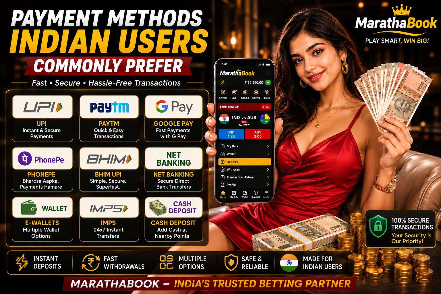 Payment Methods Indian Users Commonly Prefer