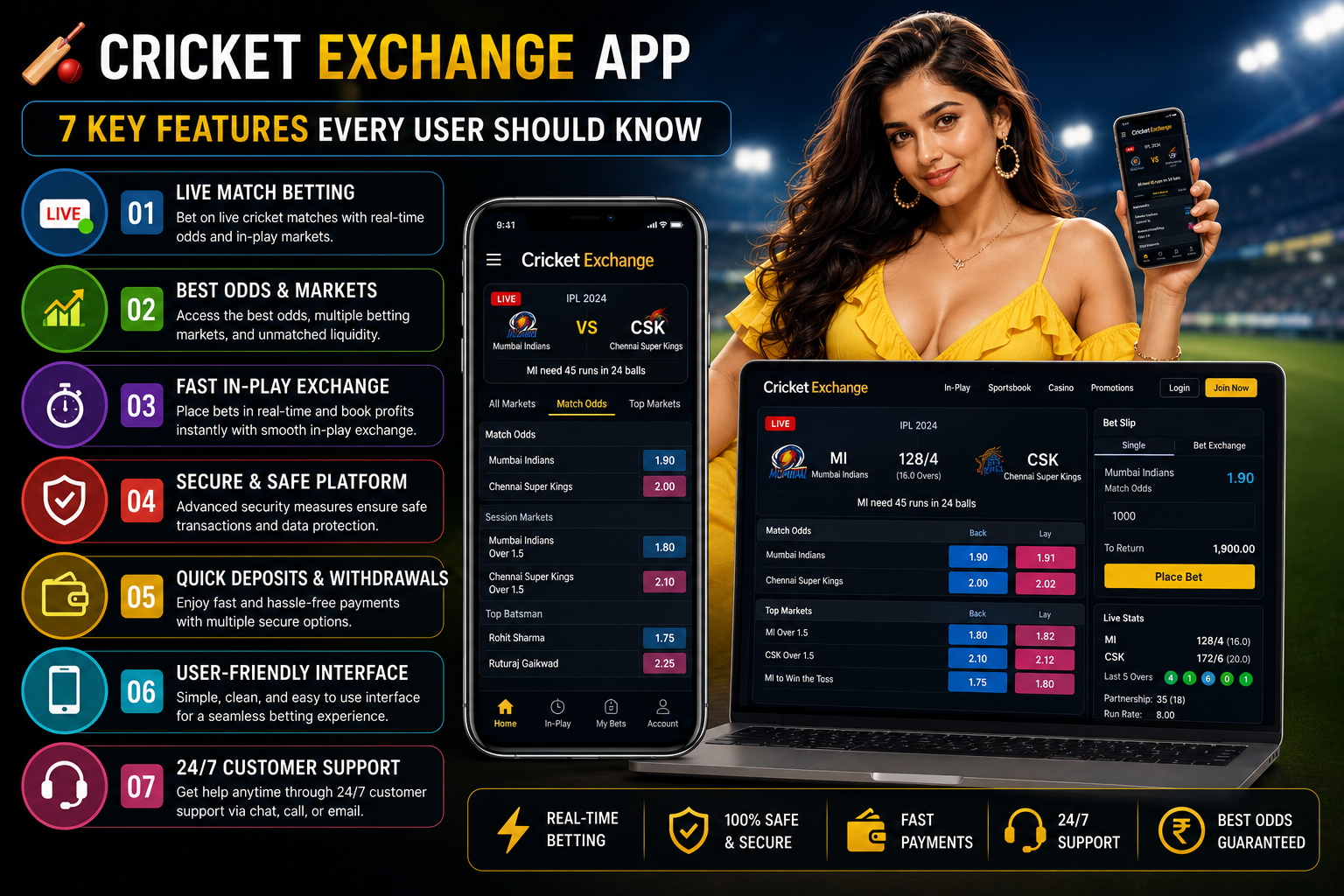 Cricket Exchange App 7 Key Features Every User Should Know