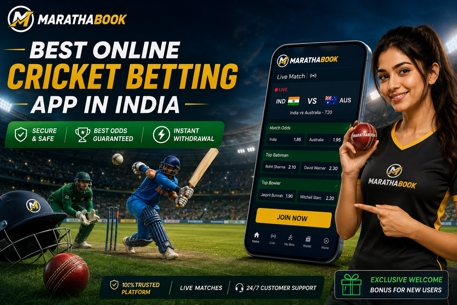 Best Online Cricket Betting App in India